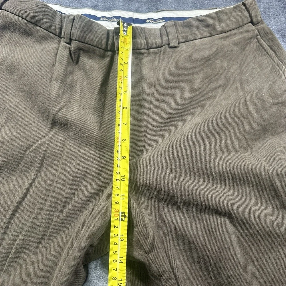 Brooks Brothers Hudson Pants Mens 38/30Advantage Chino Slacks (525) Brown